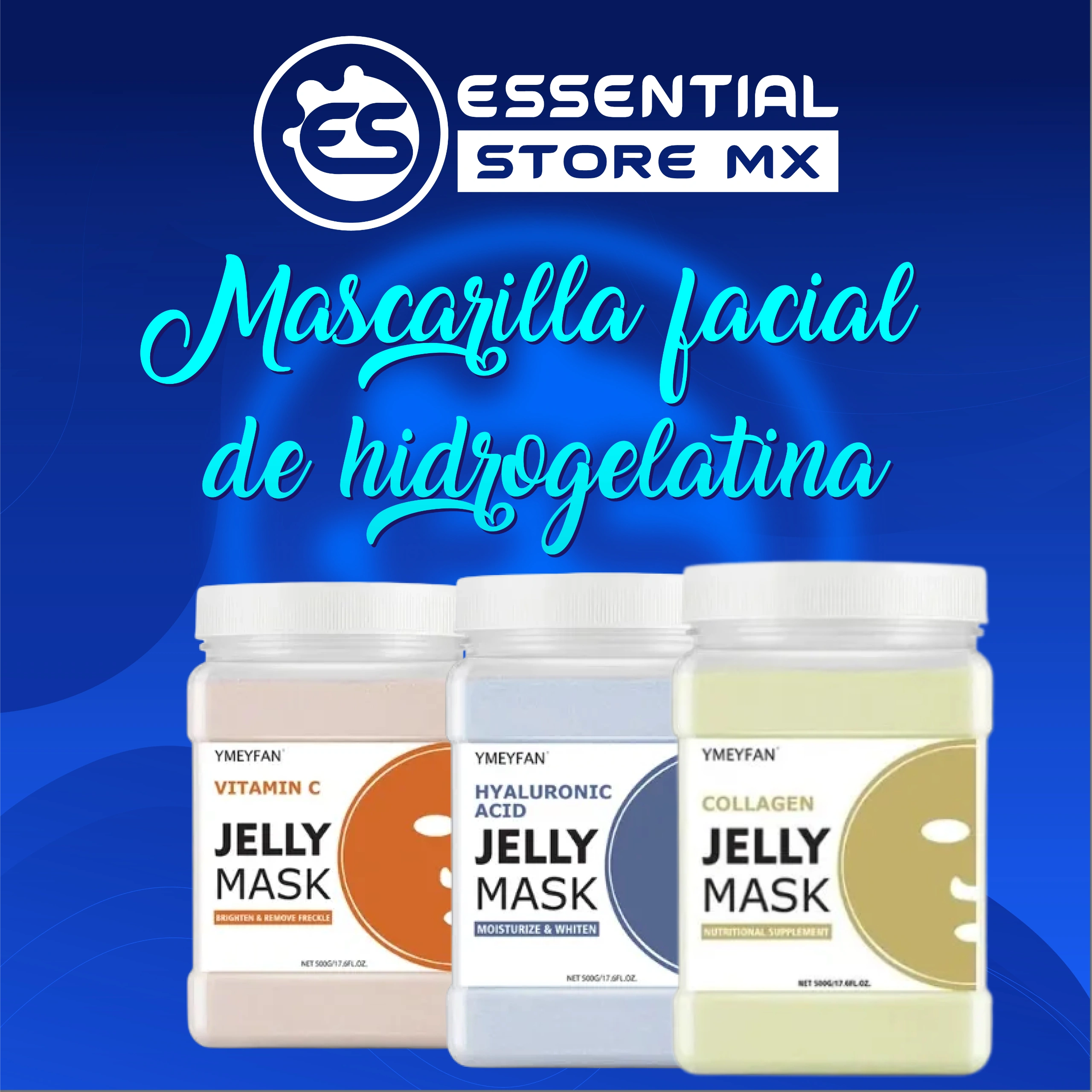 Mascarilla Facial de Hidrogelatina 200gr