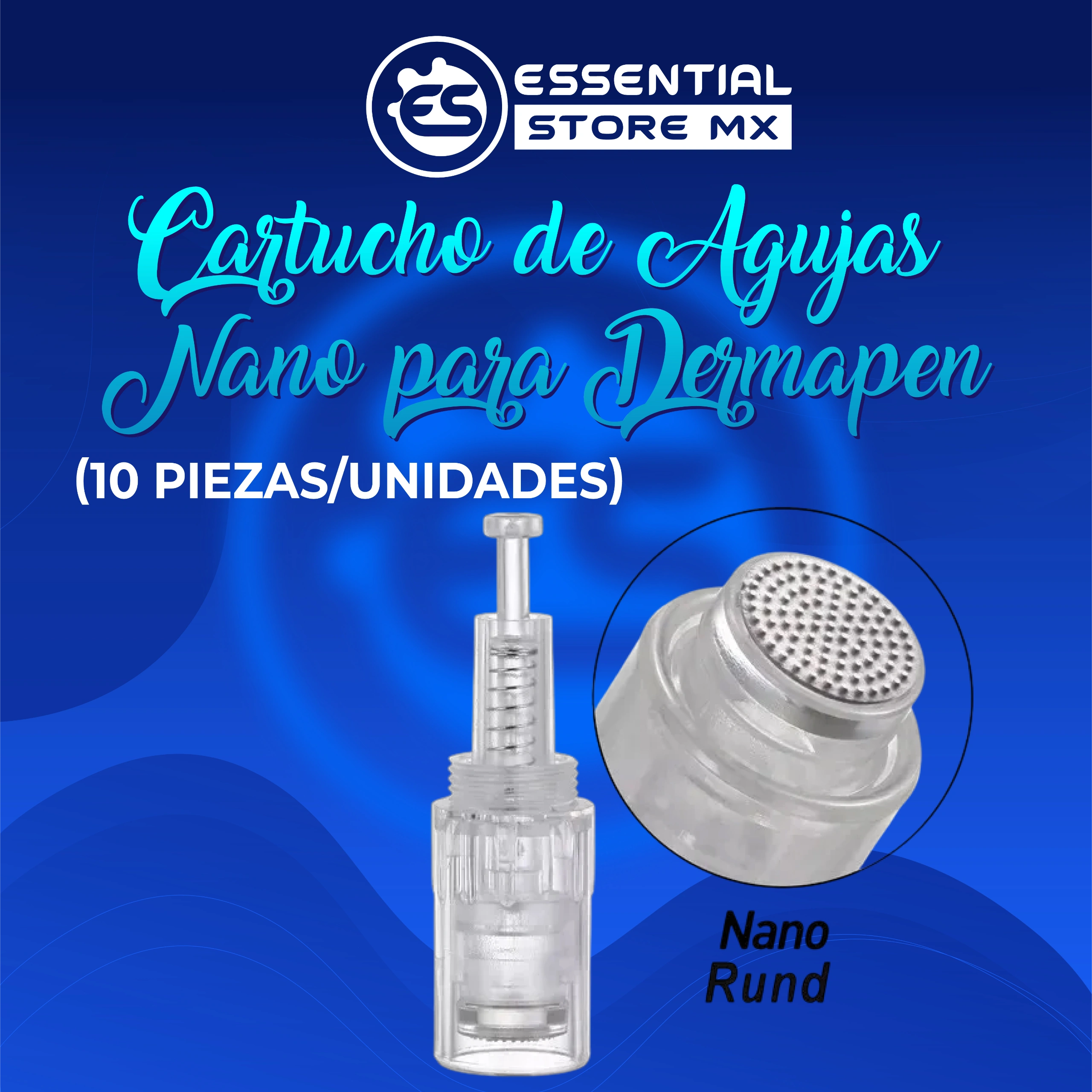 Cartucho de Agujas Nano para Dermapen (10 Piezas)