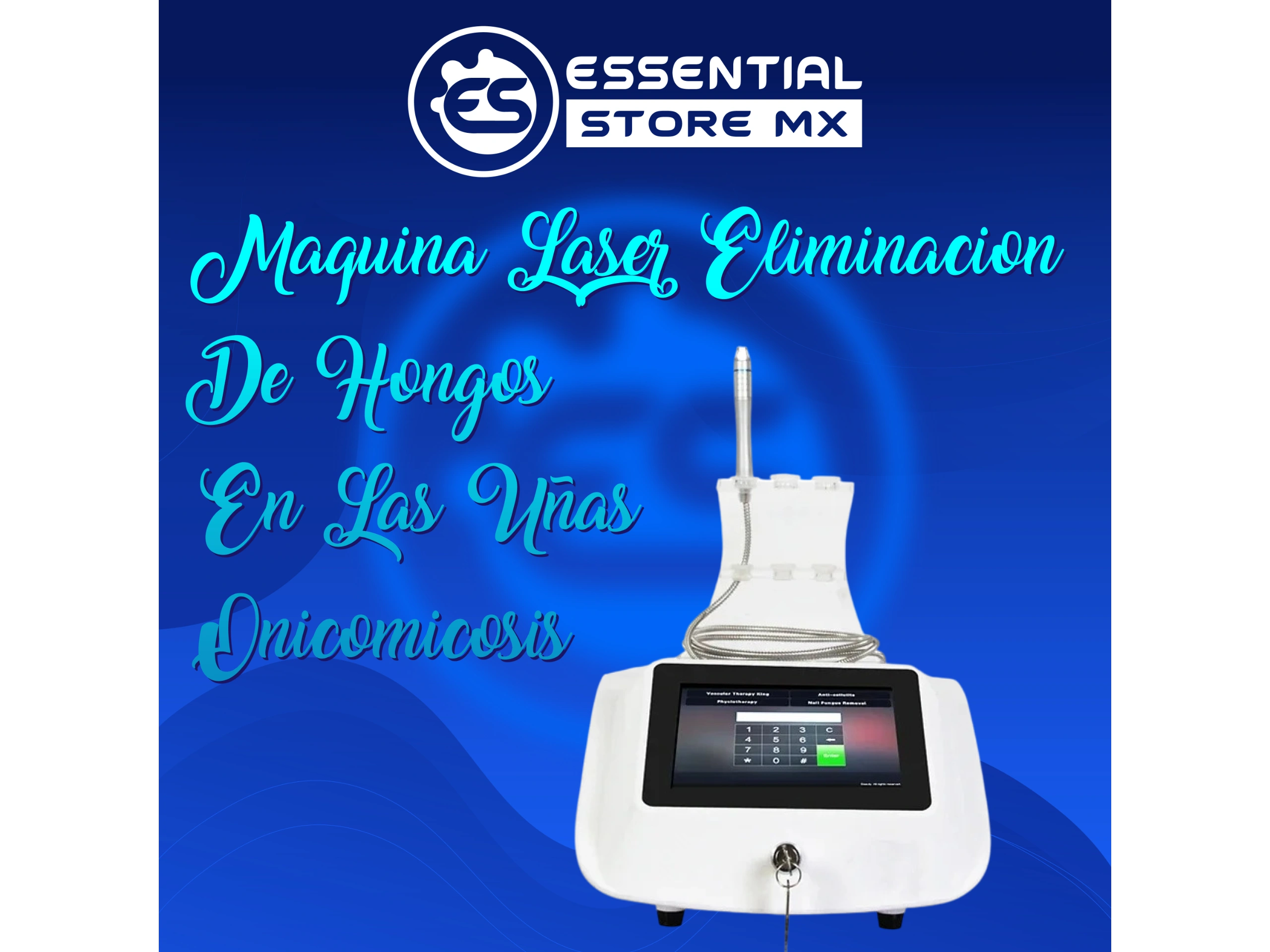 Maquina Laser Eliminación de Hongos en las Uñas Onicomicosis