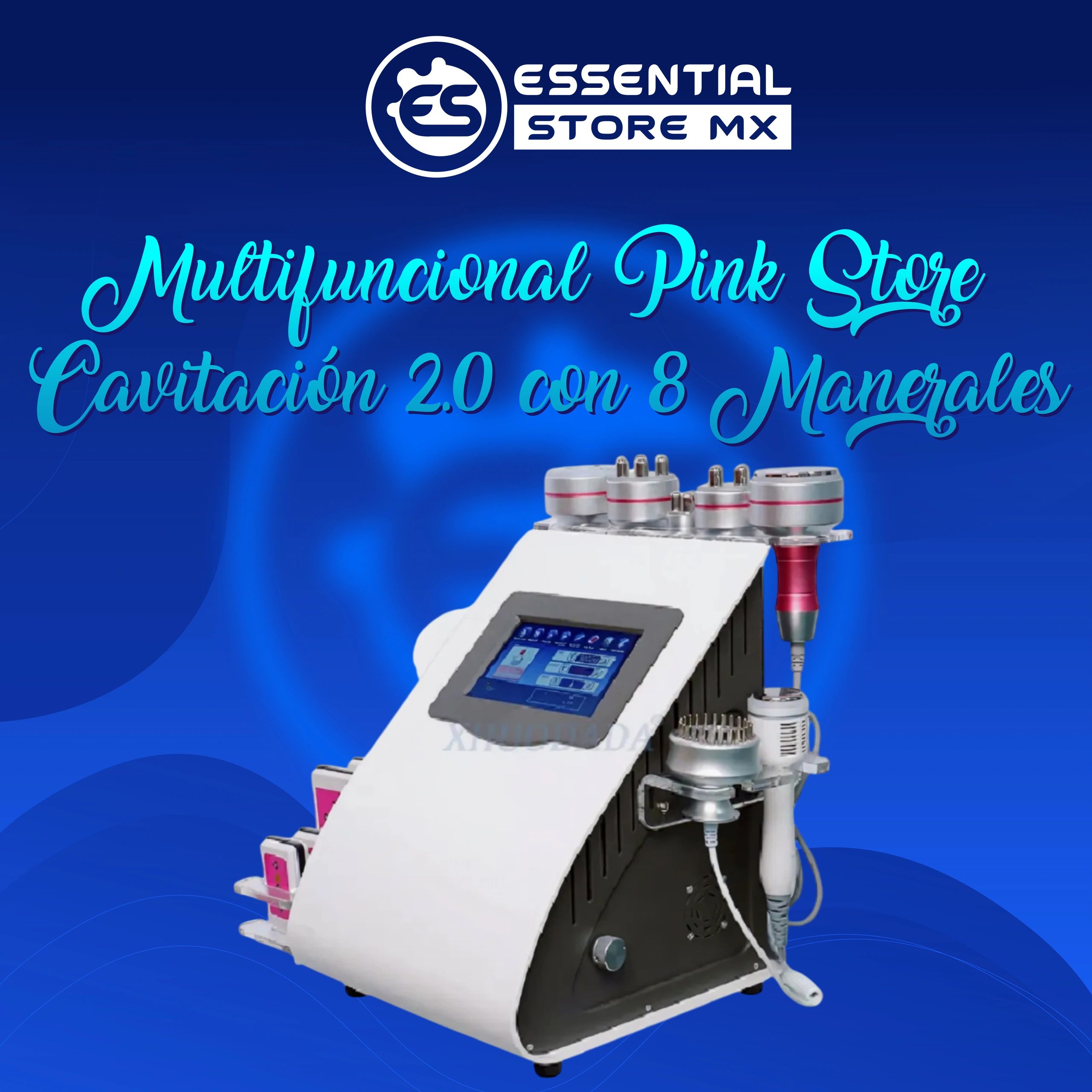 Multifuncional Pink Store Cavitación 2.0 con 8 Manerales