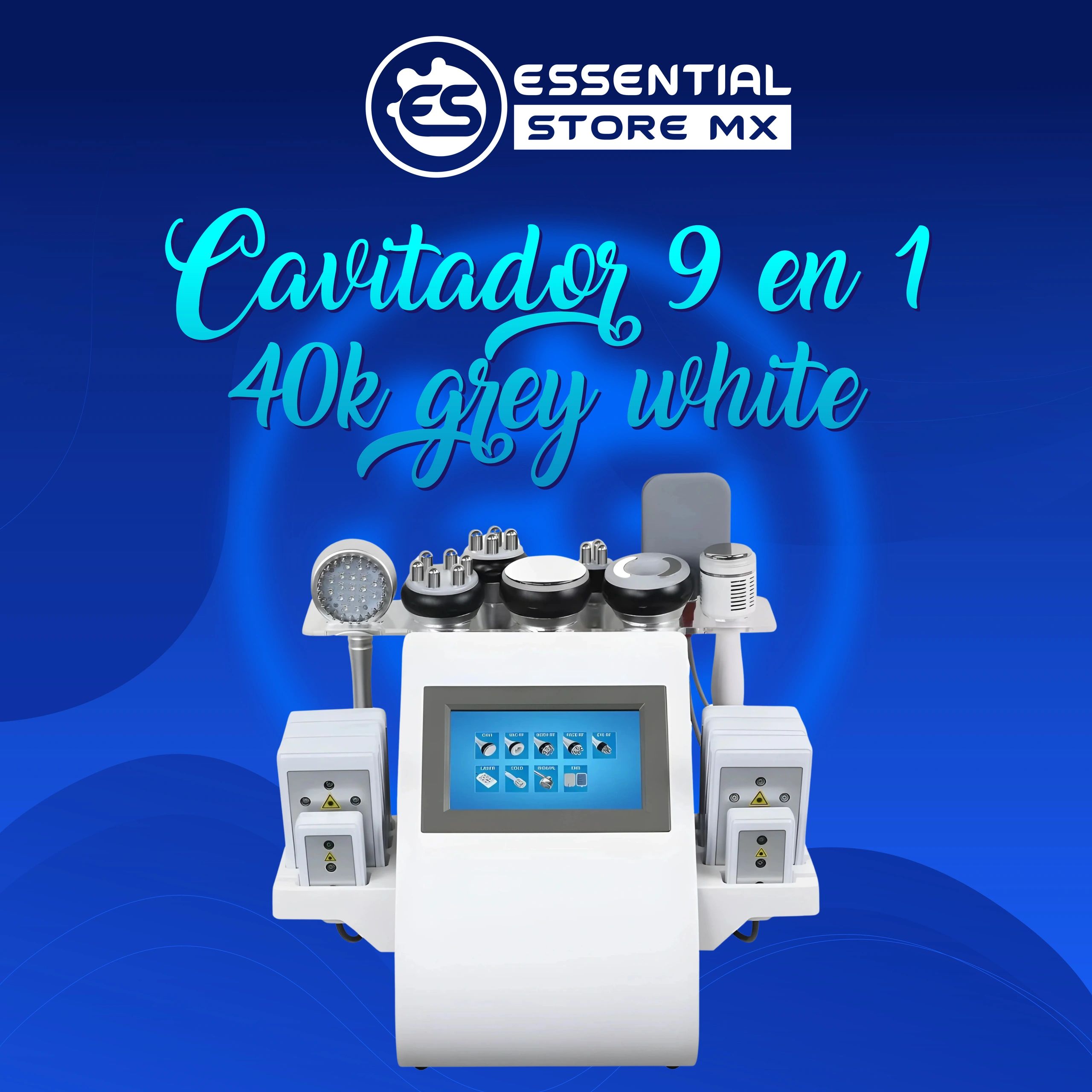 Cavitador 9 en 1 - 40k Grey White