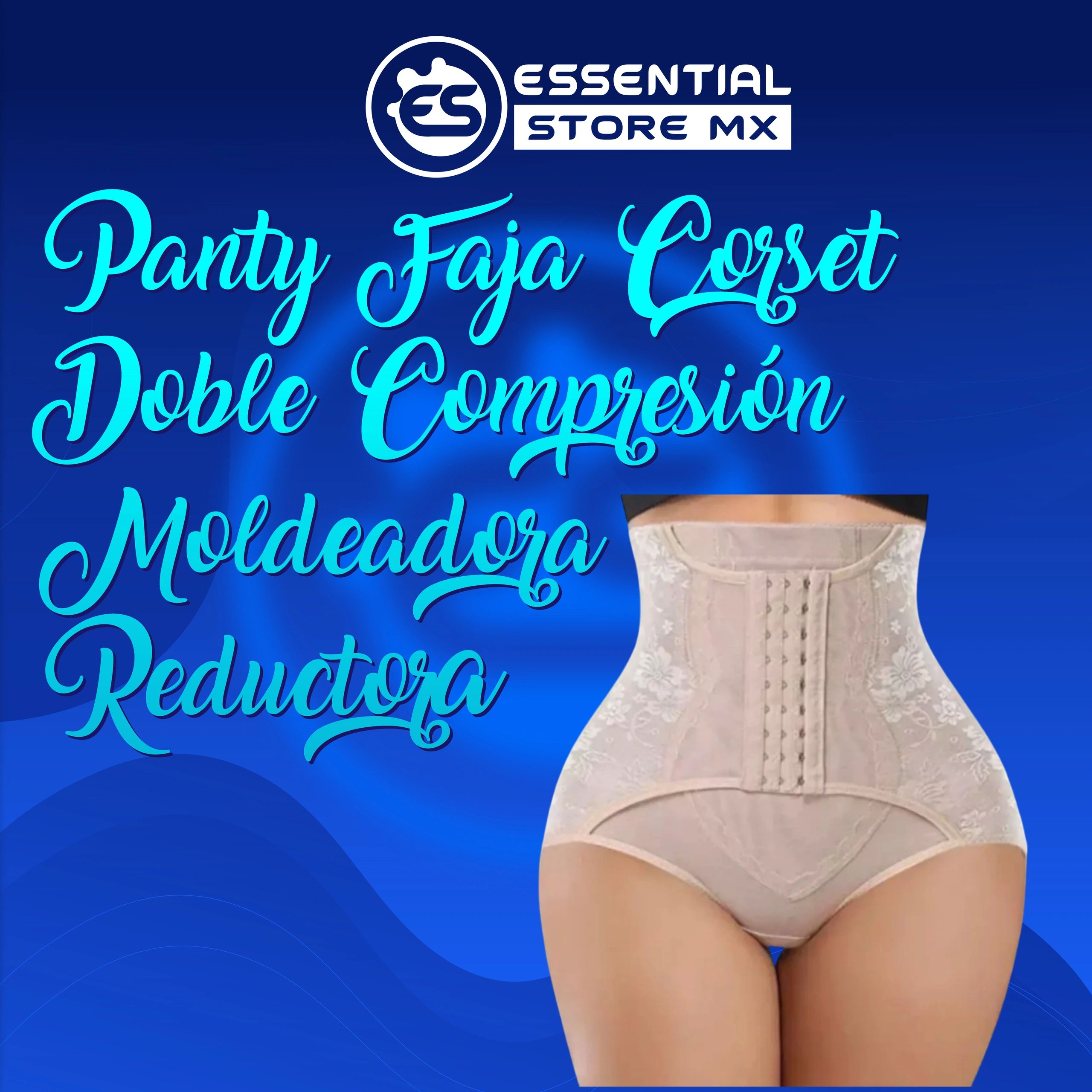 Panty Faja Corset Doble Compresión Moldeadora Reductora