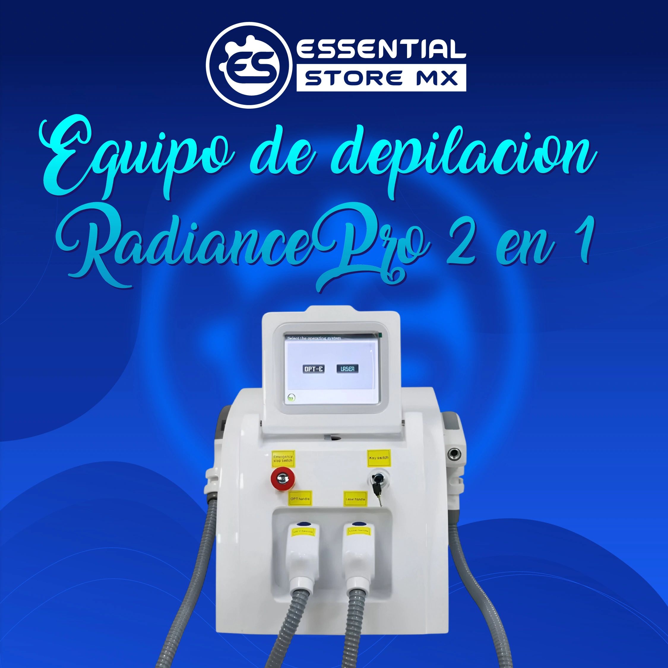 Equipo de Depilación RadiancePro 2 en 1