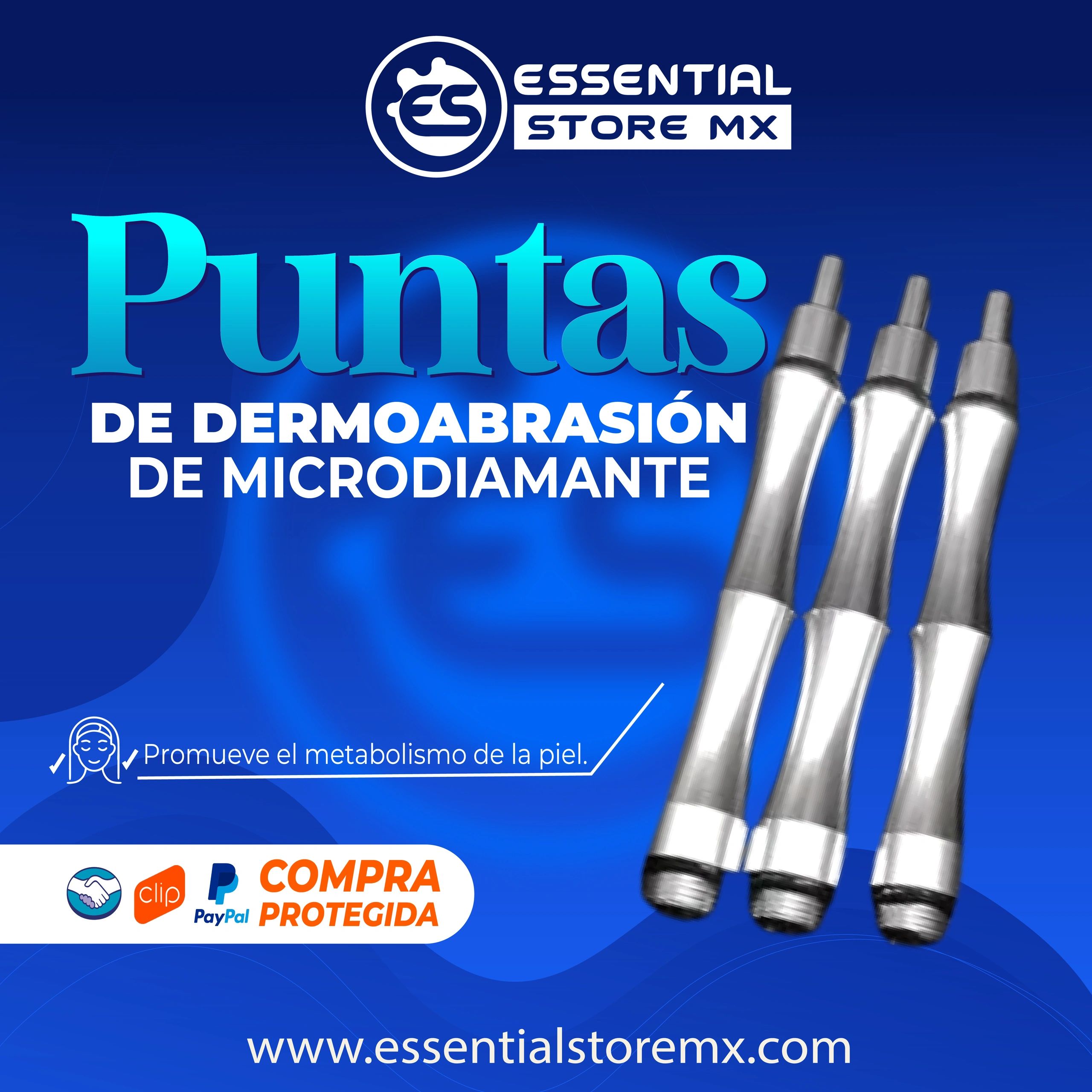 Puntas de Dermoabrasión de Microdiamante